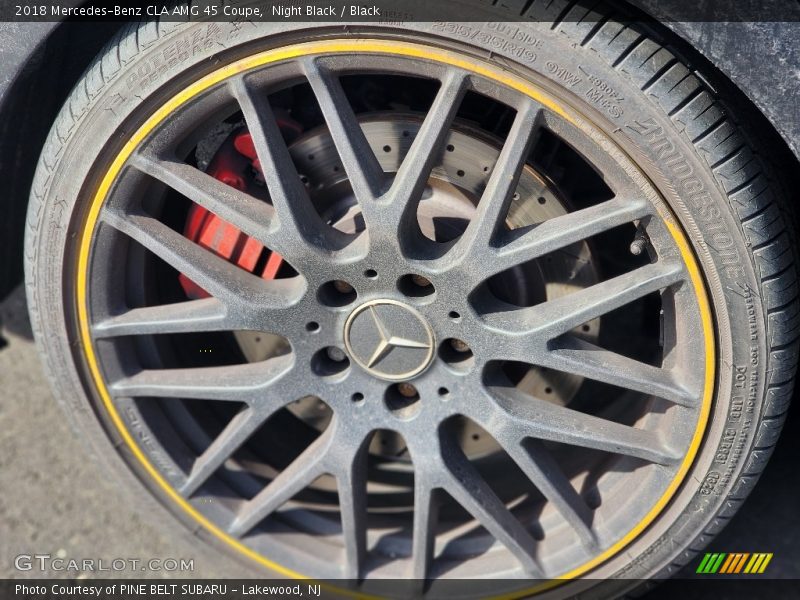 Night Black / Black 2018 Mercedes-Benz CLA AMG 45 Coupe