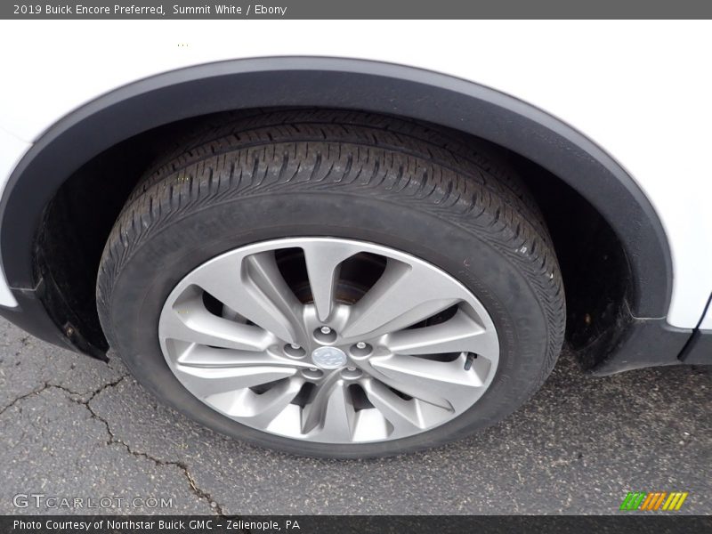 Summit White / Ebony 2019 Buick Encore Preferred