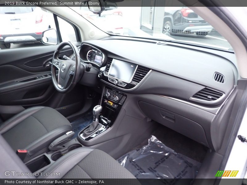 Summit White / Ebony 2019 Buick Encore Preferred