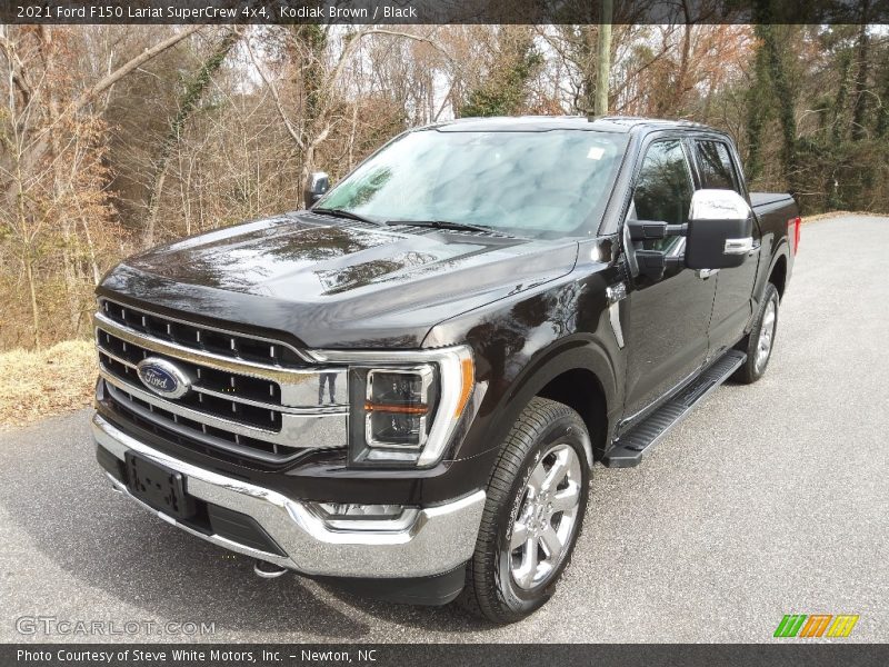 Kodiak Brown / Black 2021 Ford F150 Lariat SuperCrew 4x4