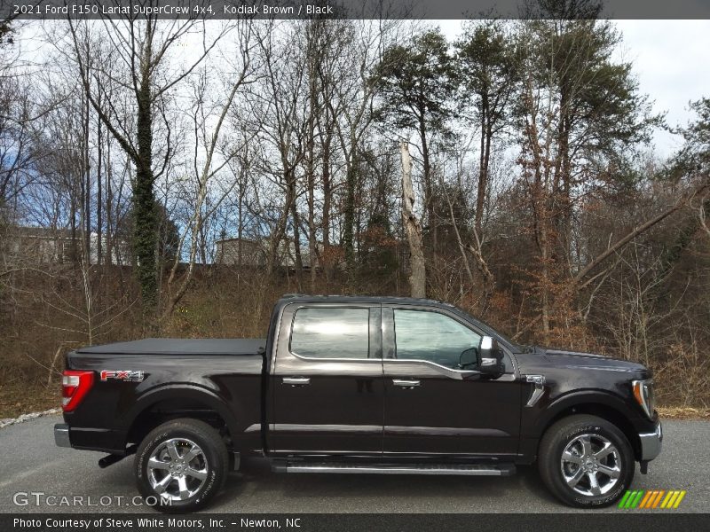 Kodiak Brown / Black 2021 Ford F150 Lariat SuperCrew 4x4