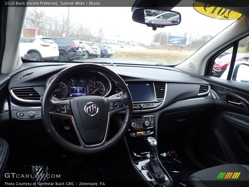 Summit White / Ebony 2019 Buick Encore Preferred