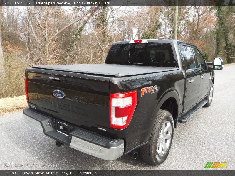 Kodiak Brown / Black 2021 Ford F150 Lariat SuperCrew 4x4
