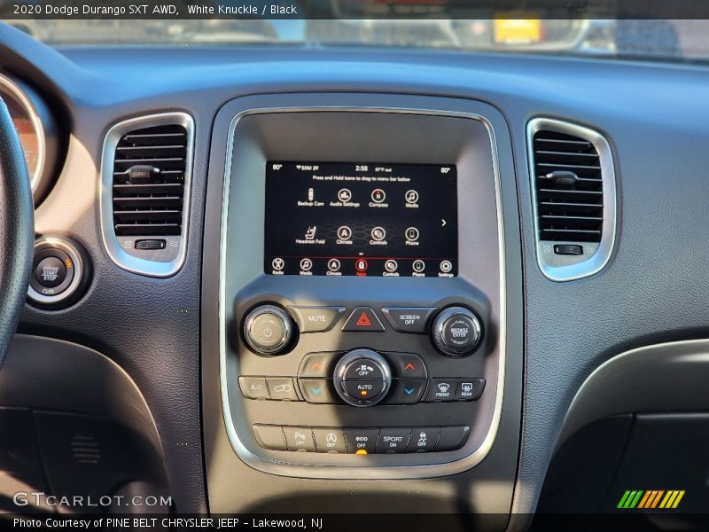 White Knuckle / Black 2020 Dodge Durango SXT AWD