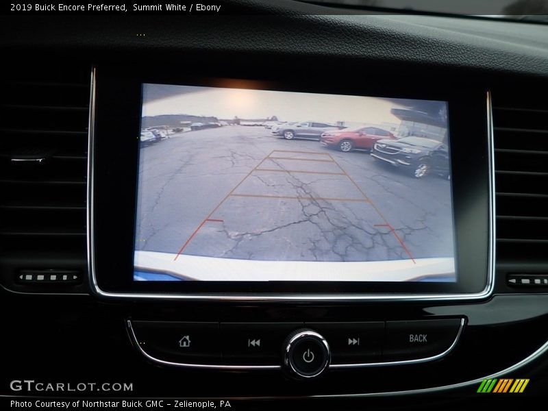 Summit White / Ebony 2019 Buick Encore Preferred