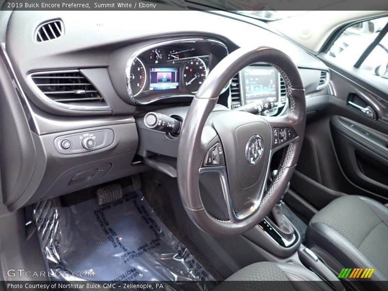 Summit White / Ebony 2019 Buick Encore Preferred