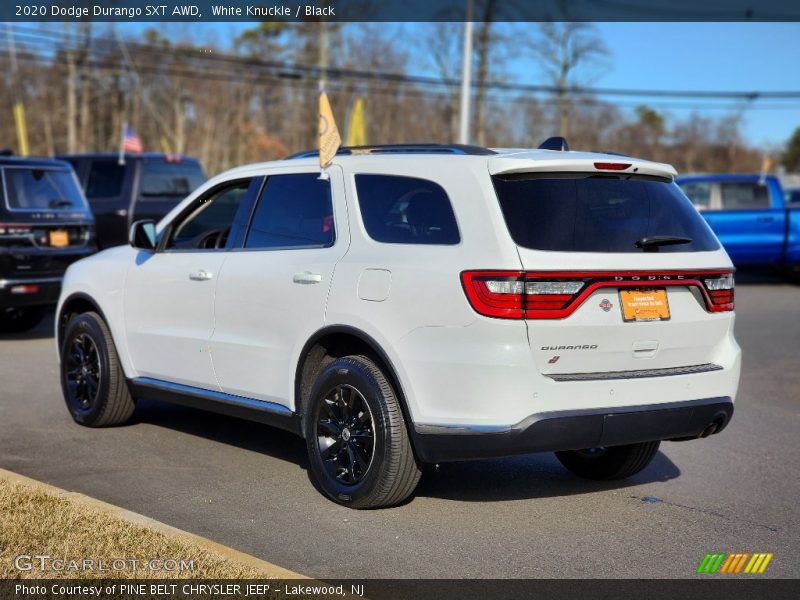 White Knuckle / Black 2020 Dodge Durango SXT AWD