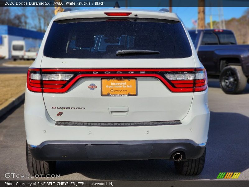 White Knuckle / Black 2020 Dodge Durango SXT AWD