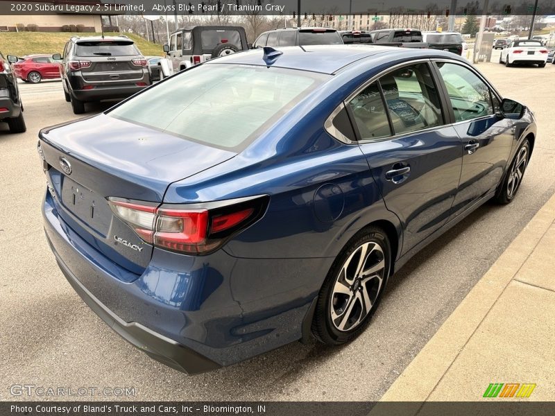 Abyss Blue Pearl / Titanium Gray 2020 Subaru Legacy 2.5i Limited