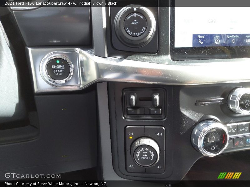 Kodiak Brown / Black 2021 Ford F150 Lariat SuperCrew 4x4
