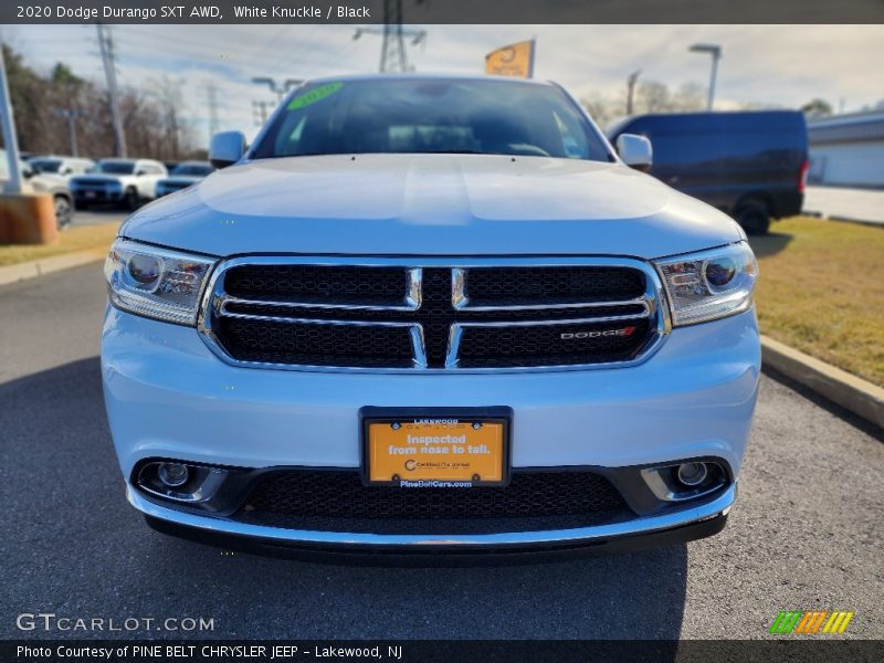 White Knuckle / Black 2020 Dodge Durango SXT AWD