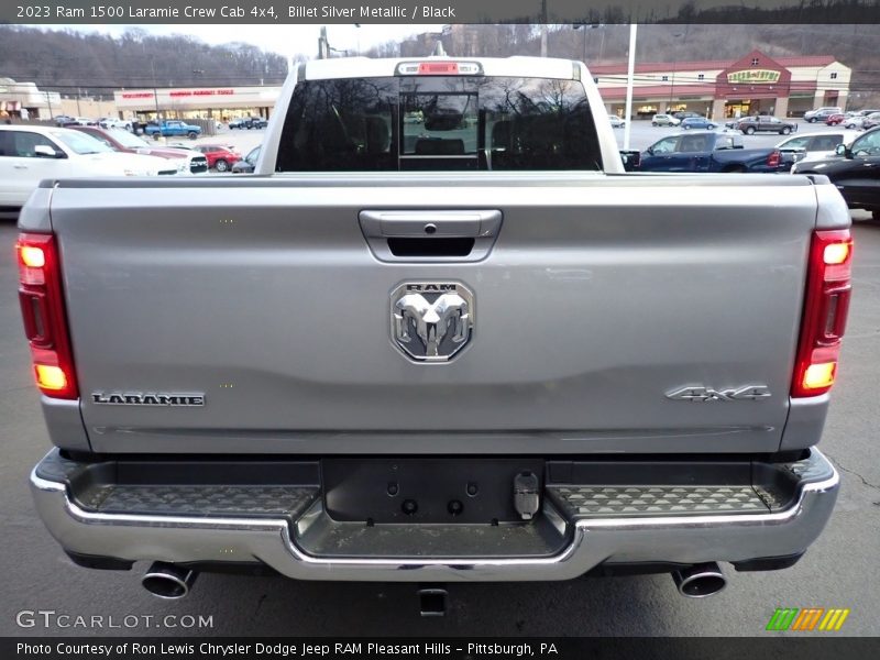 Billet Silver Metallic / Black 2023 Ram 1500 Laramie Crew Cab 4x4