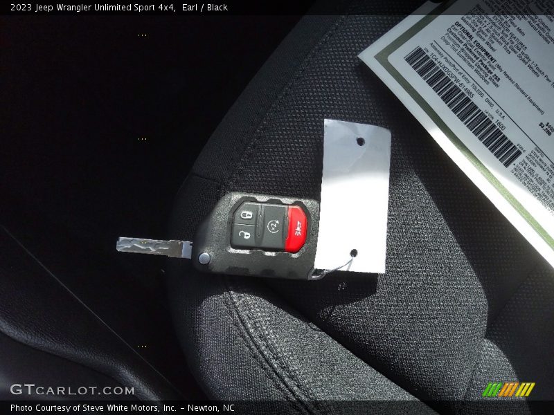 Earl / Black 2023 Jeep Wrangler Unlimited Sport 4x4