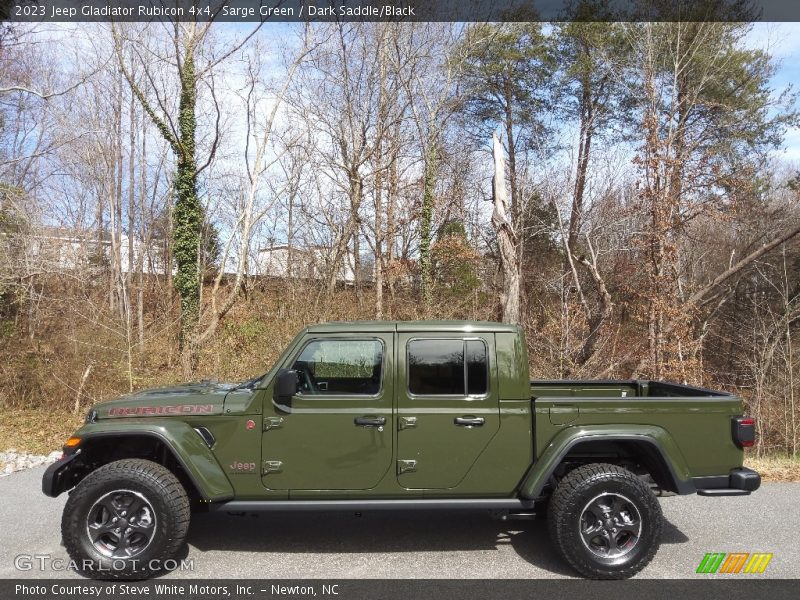  2023 Gladiator Rubicon 4x4 Sarge Green