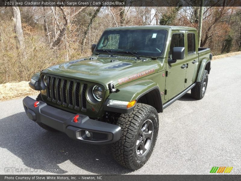 Sarge Green / Dark Saddle/Black 2023 Jeep Gladiator Rubicon 4x4