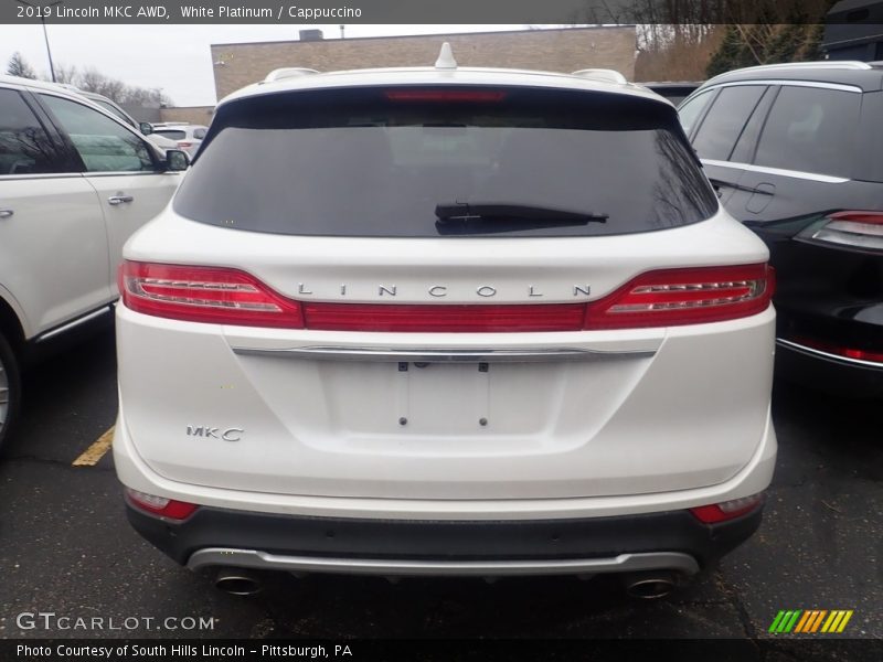 White Platinum / Cappuccino 2019 Lincoln MKC AWD