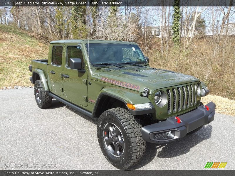 Front 3/4 View of 2023 Gladiator Rubicon 4x4