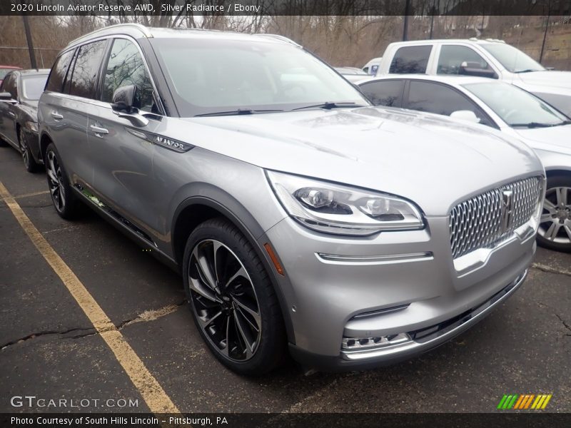  2020 Aviator Reserve AWD Silver Radiance