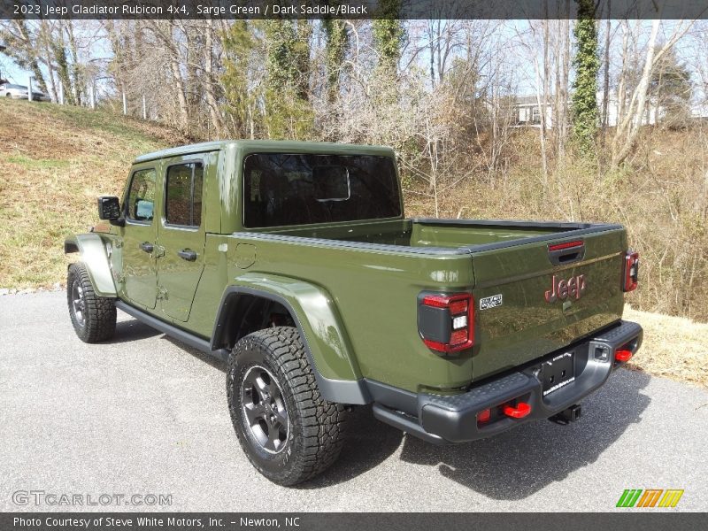 Sarge Green / Dark Saddle/Black 2023 Jeep Gladiator Rubicon 4x4