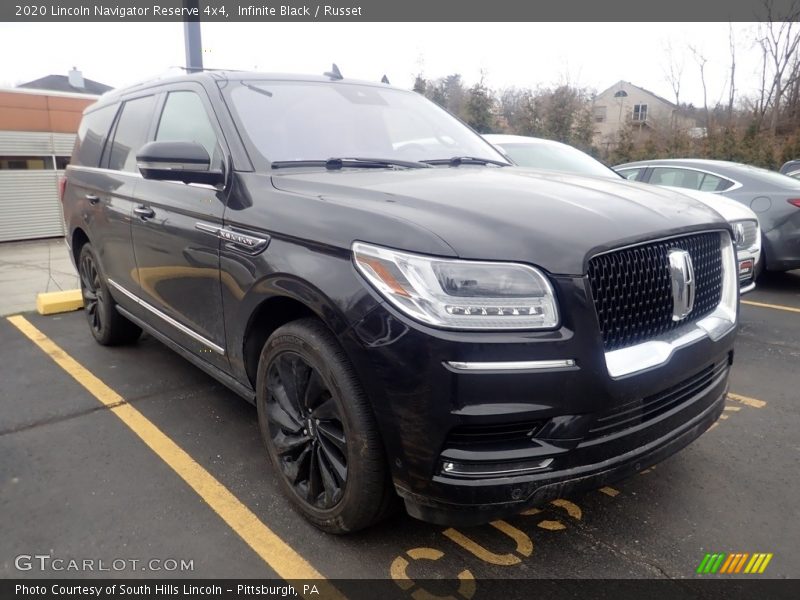 Infinite Black / Russet 2020 Lincoln Navigator Reserve 4x4