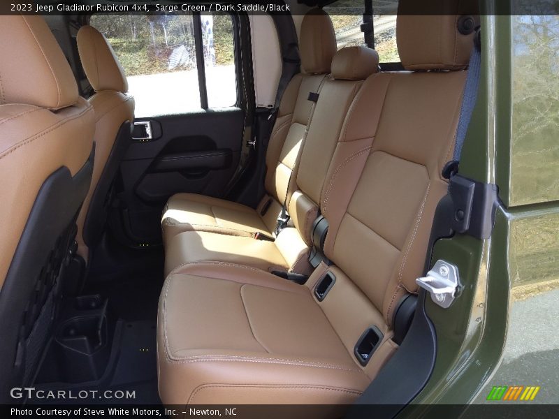 Rear Seat of 2023 Gladiator Rubicon 4x4