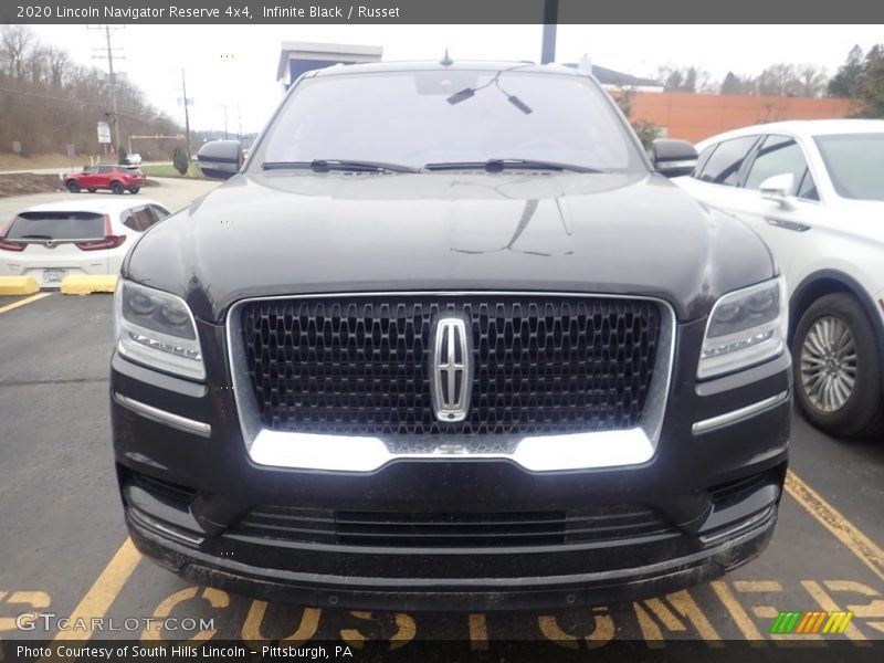 Infinite Black / Russet 2020 Lincoln Navigator Reserve 4x4