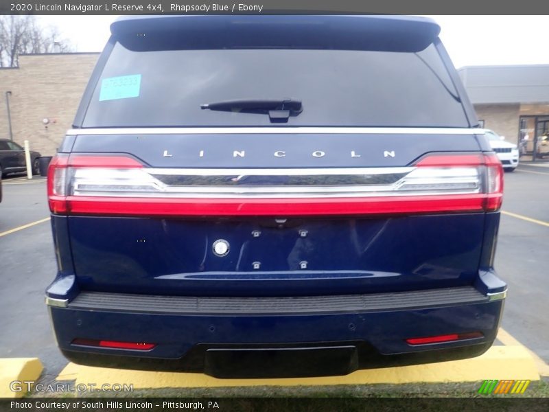 Rhapsody Blue / Ebony 2020 Lincoln Navigator L Reserve 4x4