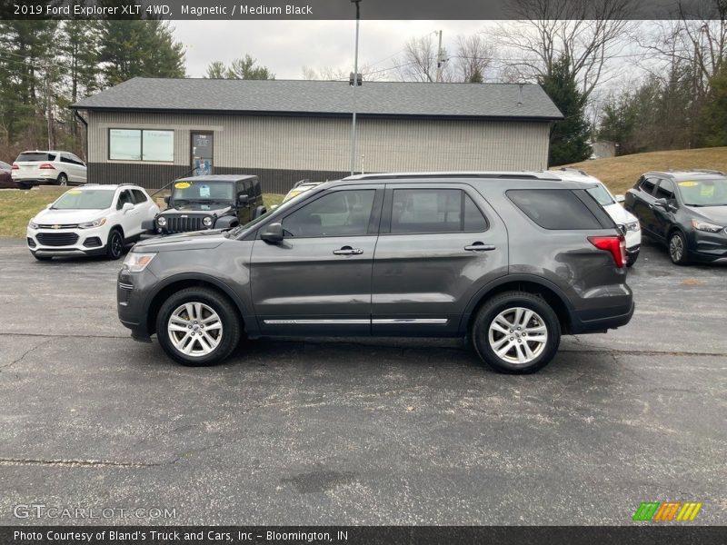 Magnetic / Medium Black 2019 Ford Explorer XLT 4WD