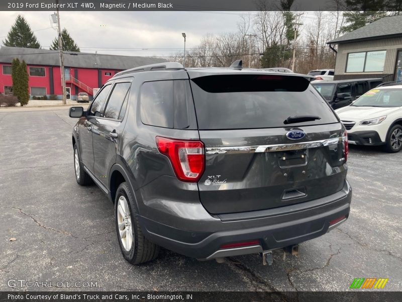 Magnetic / Medium Black 2019 Ford Explorer XLT 4WD