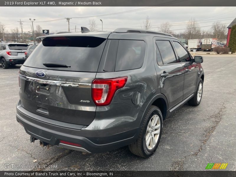Magnetic / Medium Black 2019 Ford Explorer XLT 4WD