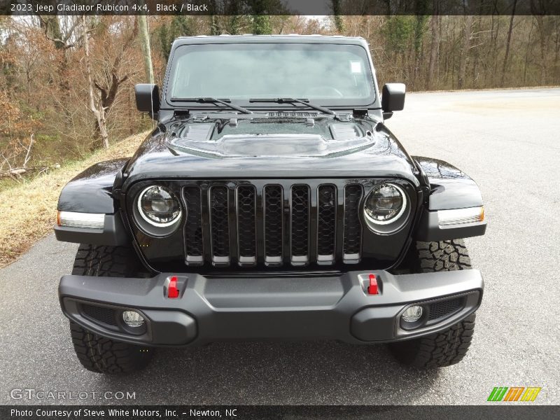 Black / Black 2023 Jeep Gladiator Rubicon 4x4