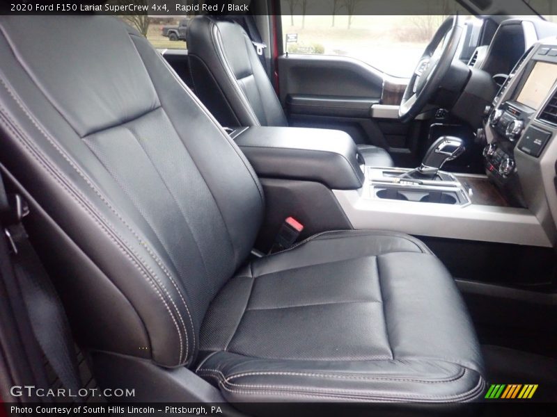 Front Seat of 2020 F150 Lariat SuperCrew 4x4