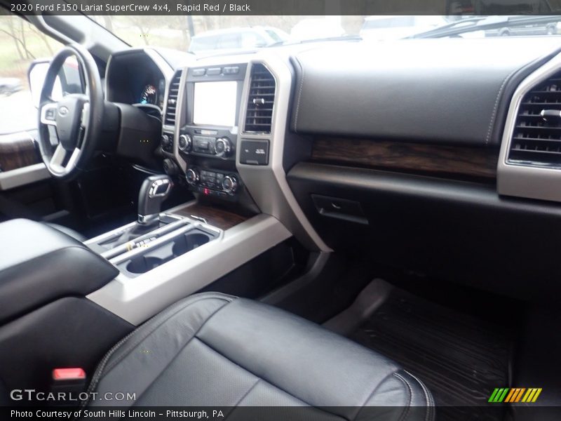 Rapid Red / Black 2020 Ford F150 Lariat SuperCrew 4x4