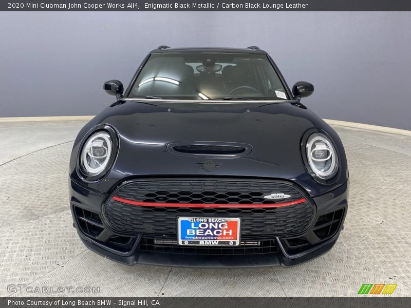 Enigmatic Black Metallic / Carbon Black Lounge Leather 2020 Mini Clubman John Cooper Works All4