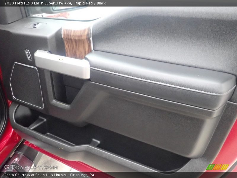 Rapid Red / Black 2020 Ford F150 Lariat SuperCrew 4x4