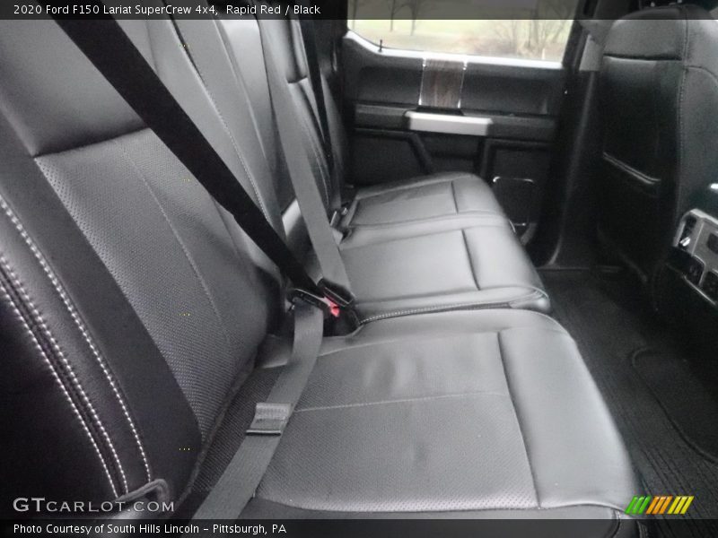 Rear Seat of 2020 F150 Lariat SuperCrew 4x4