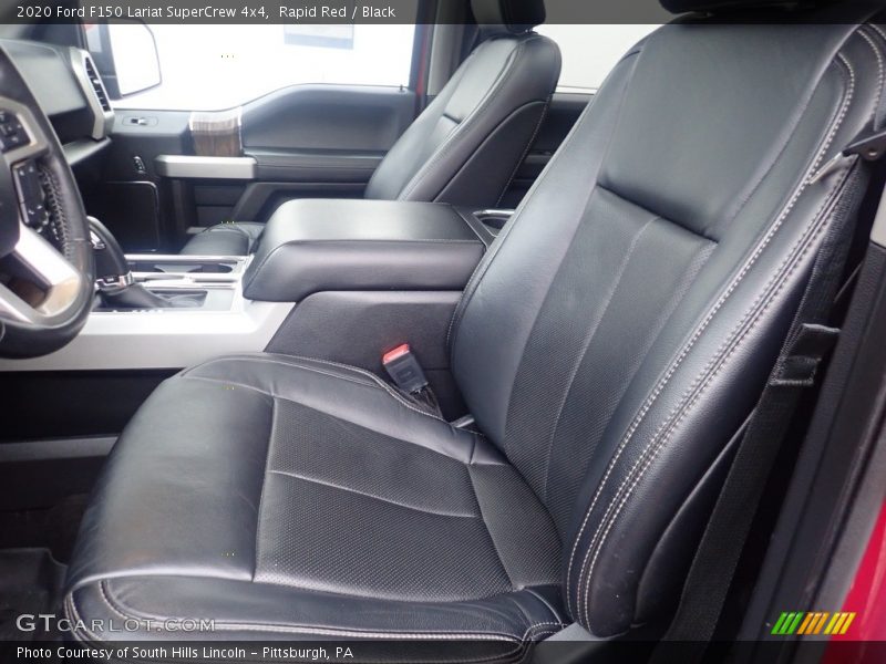 Front Seat of 2020 F150 Lariat SuperCrew 4x4