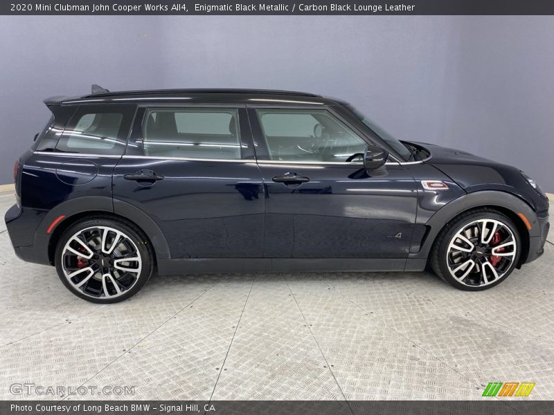 Enigmatic Black Metallic / Carbon Black Lounge Leather 2020 Mini Clubman John Cooper Works All4