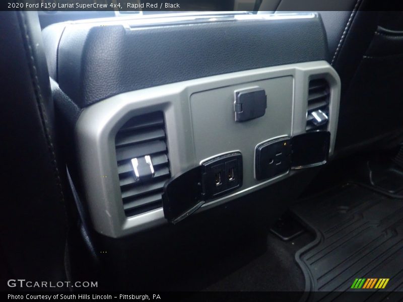 Rapid Red / Black 2020 Ford F150 Lariat SuperCrew 4x4