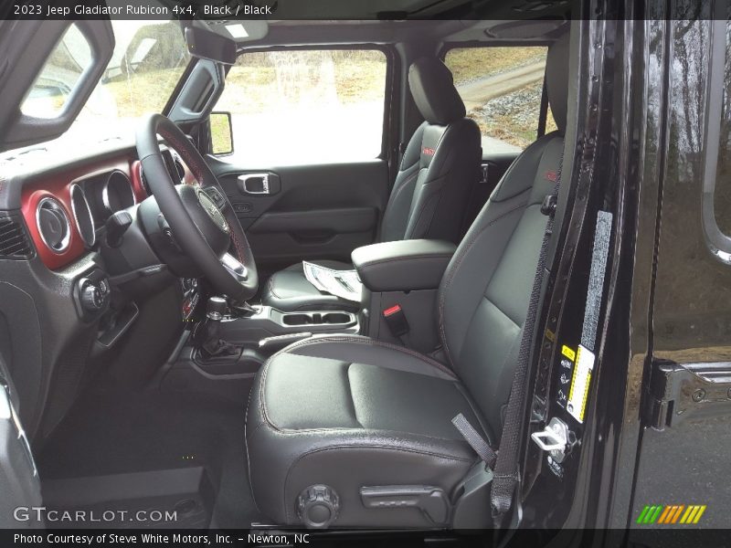 Front Seat of 2023 Gladiator Rubicon 4x4
