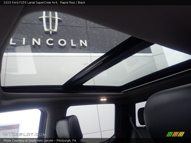 Rapid Red / Black 2020 Ford F150 Lariat SuperCrew 4x4