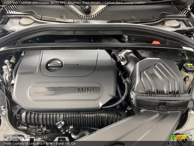 Enigmatic Black Metallic / Carbon Black Lounge Leather 2020 Mini Clubman John Cooper Works All4
