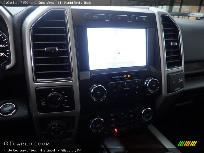 Rapid Red / Black 2020 Ford F150 Lariat SuperCrew 4x4