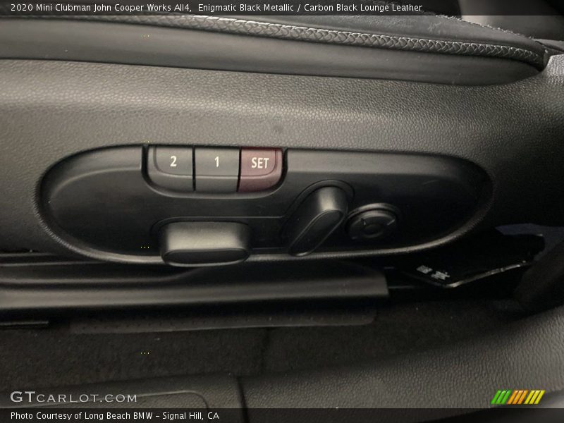Enigmatic Black Metallic / Carbon Black Lounge Leather 2020 Mini Clubman John Cooper Works All4