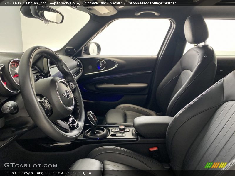 Front Seat of 2020 Clubman John Cooper Works All4