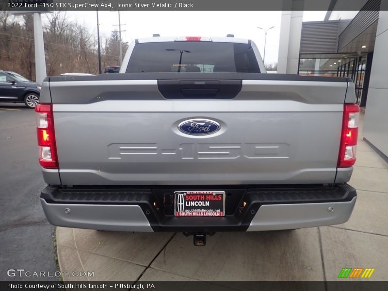 Iconic Silver Metallic / Black 2022 Ford F150 STX SuperCrew 4x4