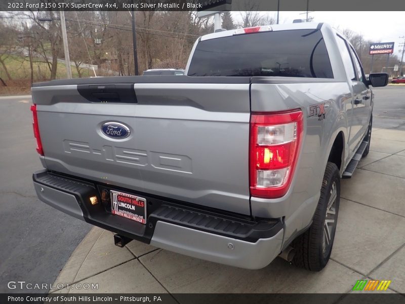 Iconic Silver Metallic / Black 2022 Ford F150 STX SuperCrew 4x4