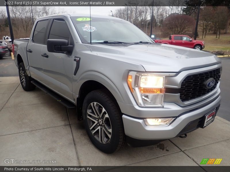  2022 F150 STX SuperCrew 4x4 Iconic Silver Metallic