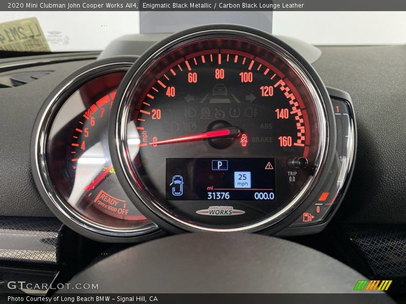  2020 Clubman John Cooper Works All4 John Cooper Works All4 Gauges