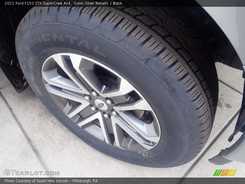 Iconic Silver Metallic / Black 2022 Ford F150 STX SuperCrew 4x4
